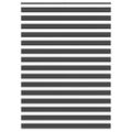vidaXL Zebra roleta čierna 165x200 cm šírka látky 160,9cm polyester