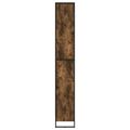 vidaXL Knižnica 60 x 30 x 189,5 cm Kompozitné drevo Dymová dub