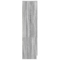 vidaXL Highboard Sivý Sonoma 31.5 x 32 x 122.5 cm
