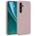 Puzdro Etteri Silicone pre Samsung Galaxy S24 svetloružové