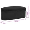 vidaXL Úložný box lakťová opierka auta univerzálny 18,5x6,5x7,5 cm ABS