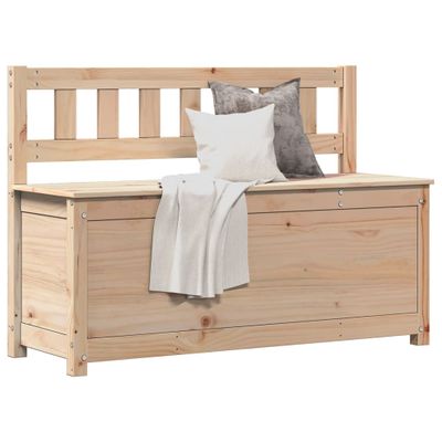 vidaXL Lavička 110x41x76,5 cm masívne borovicové drevo