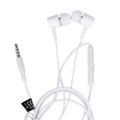 Káblové slúchadlá Maxlife MXEP-02 jack 3,5mm biele
