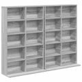 vidaXL CD Skrinka 2 ks Sivý Sonoma 65 x 23,5 x 97,5 cm
