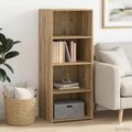 vidaXL Highboard Dub artisan 50 x 41 x 124 cm Kompozitné drevo
