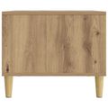 vidaXL Konferenčný stolík Dub artisan 90 x 50 x 40 cm Kompozitné drevo
