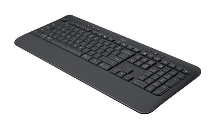 Logitech K650/Bezdrátová USB + Bluetooth/CZ-SK layout/Čierna