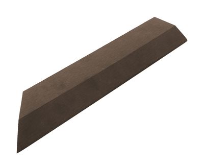 Prechodová lišta G21 Indický teak pro WPC dlaždice, 38,5 x 7,5 cm rohová (levá)