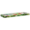 vidaXL 1-dielna poduška na lavicu VUGHT 100% polyester Viacfarebný