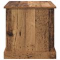 vidaXL Konferenčný stolík 3 ks Staré drevo 48 x 45 x 45 cm