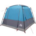 vidaXL Párty stan 10-miestny Modrá 185T Polyester s PU náterom