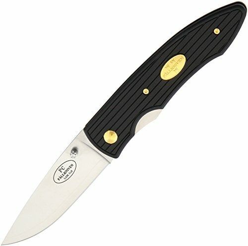 Fällkniven PCx vreckový nôž 7,3 cm, Satin, čierna, Grilon