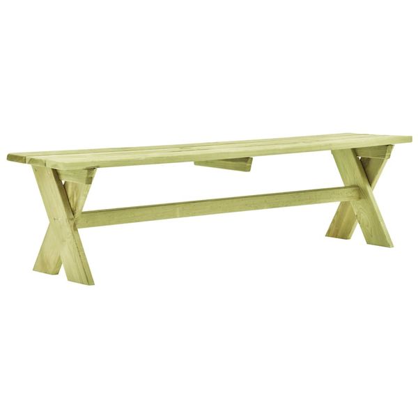 vidaXL Záhradná lavička 170 cm, impregnovaná borovica