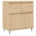 vidaXL Komoda dub sonoma 60x35x70 cm spracované drevo