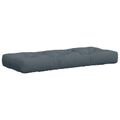vidaXL Vankúš na paletu VIANEN 100% polyester Modrá 120 x 40 x 12 cm