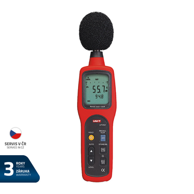 Hlukomer UNI-T  UT352 data logging