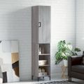 vidaXL Vysoká skrinka dub sonoma 34,5x34x180 cm spracované drevo