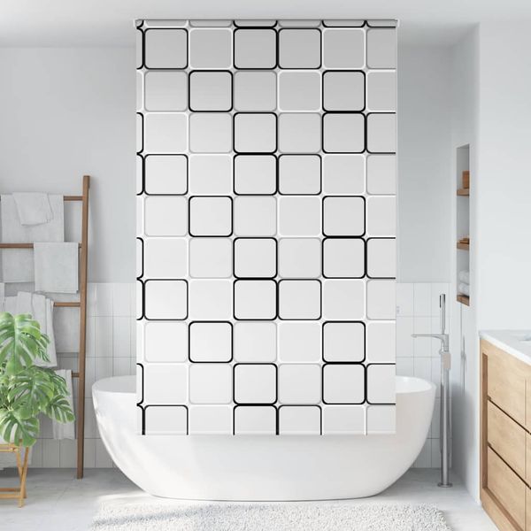vidaXL Sprchová roleta, 130x240 cm, šírka látky 126 cm