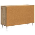 vidaXL Servírovacia skriňa Dub artisan 89 x 34,5 x 60 cm