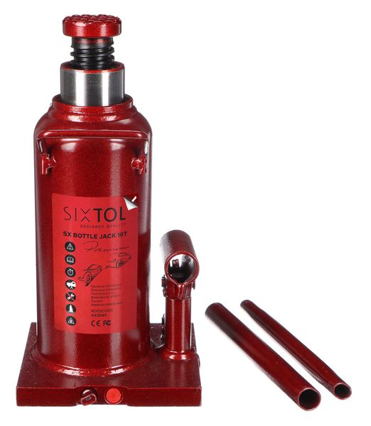 Hydraulický zvedák panenka SX BOTTLE JACK PREMIUM 16T SIXTOL