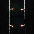vidaXL Svetlo na vianočný stromček 320 LED teplá biele 375 cm