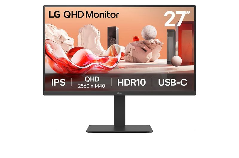 LG/27BA65QB/27''/IPS/QHD/100Hz/5ms/Čierna/2R