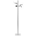 vidaXL Záhradný stĺpik na vodu, hliník 95 cm