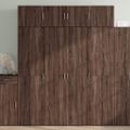 vidaXL Úložná lavička hnedý dub 80x42,5x225 cm kompozitné drevo