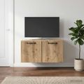 vidaXL Nástenná TV skrinka 59,5 x 41 x 30 cm Dub artisan