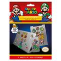 Sada vinylových samolepiek Super Mario - Mushroom Kingdom (39 ks)
