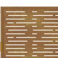 vidaXL Záhradná brána 100x150 cm, corten oceľ, štvorcový dizajn