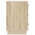 vidaXL Nočný stolík Dub sonoma 43 x 41 x 63,5 cm Kompozitné drevo