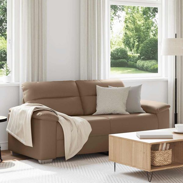 vidaXL 2-miestna pohovka Cappuccino 180x81x84 cm umelá koža