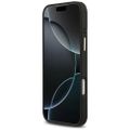 Puzdro Guess 4G Logo Plate MagSafe pre iPhone 17 Pro Max čierne