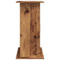 vidaXL Stojan na akvárium staré drevo 81x36x73 cm kompozitné drevo
