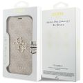 Puzdro Guess Book 4G Metal Logo pre iPhone 17 Pro ružové
