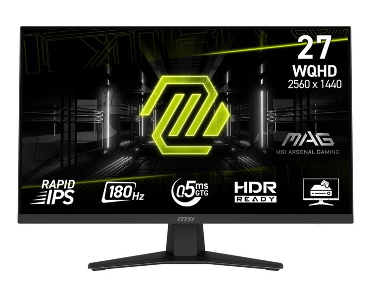 MSI MAG/274QF/27''/IPS/QHD/180Hz/0,5ms/Čierna/3R