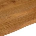 vidaXL Stolová doska živá hrana 60x60x3,8 cm masívne mango