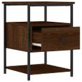 vidaXL Nočné stolíky 2 ks hnedý dub 40x42x56 cm, kompozitné drevo