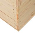 vidaXL Úložný box 120x63x60 cm borovicový masív
