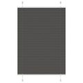vidaXL plisovaná roleta čierna 90x150 cm Šírka látky 89,4 cm