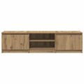 vidaXL TV skrinka Artisan Dub 140x40x36 cm Konštrukčné drevo