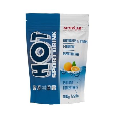 Hot Sport Drink - Activlab, pomaranč, 6 x 1000 g