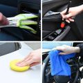 vidaXL Súprava štetcov na auto Viacfarebný polyratan