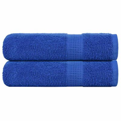 vidaXL Sprchové uteráky FROGN 2 ks modré 70x140 cm 360 g/m²