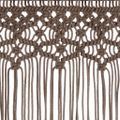 vidaXL Záclona macrame sivo-hnedá 140x240 cm bavlna