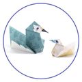 Origami Zvieracie rodinky