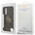 Puzdro Guess pre Samsung Galaxy S25 Edge GUESS HC 4G PU veľké logo hnedá