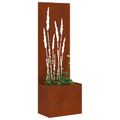 vidaXL Záhradná clona na súkromie Rezací Hrdzavý 50 x 32 x 150 cm