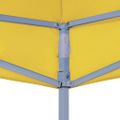 vidaXL Strecha na párty stan 4,5x3 m žltá 270 g/m²